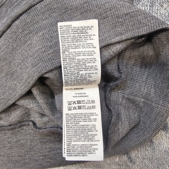 Icebreaker Women's Crush Long Sleeve Merino Hoodies lightweight outdoor hiking - Picture 8 of 16